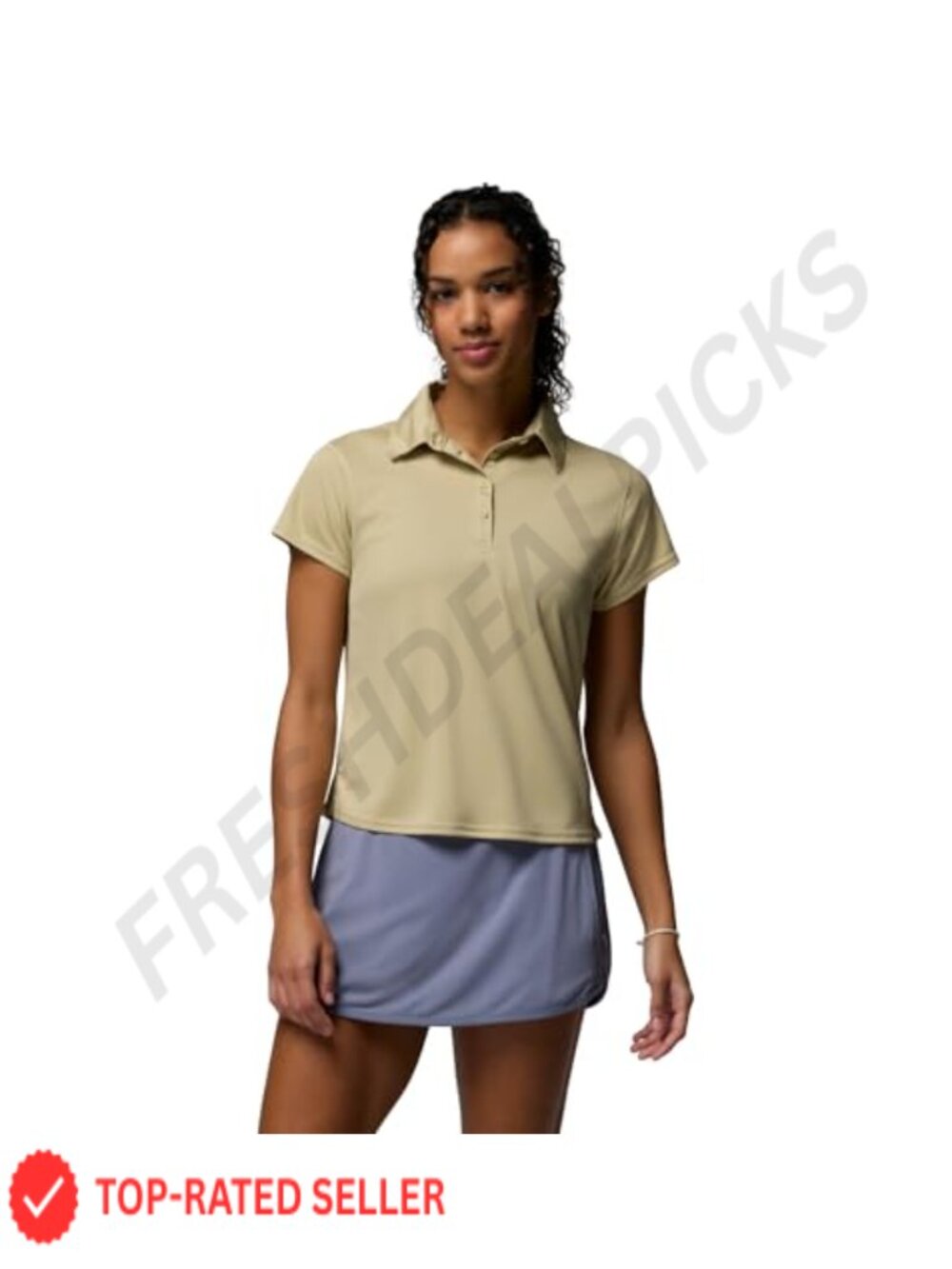 Women's Performance Polo Shirt UPF 50+ Quick Dry Moisture Wicking